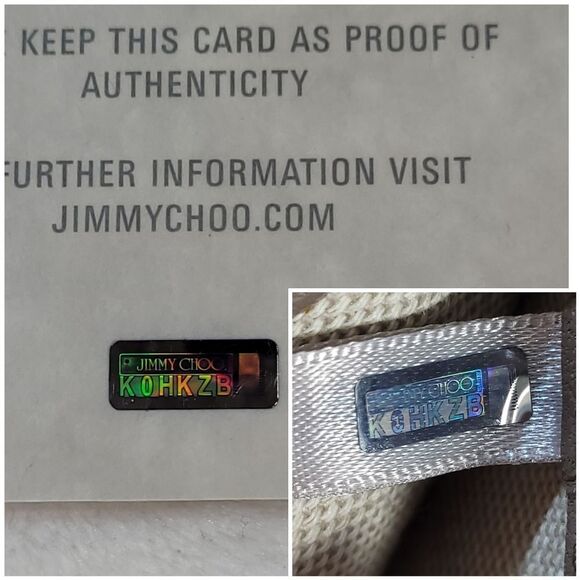 Authentic Jimmy Choo Nemo Trifold Wallet - Picture 16 of 17